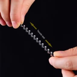 10cm Ring Size Reducer Tools Spiral Spring Based Rings Adjust Invisible Transparent Tightener Resizing Tool Jewelry Guard