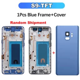 S9 For Samsung Tested For G960F G960 G960U G960W G960N G960X LCD Display Touch Screen with Frame Digitizer Assembly Replace