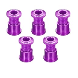 MOTSUV 4pc/5pc Bike Chainring Bolts Road MTB Plate Screws Single/double Crankset Bolts 4.9/6.4mm Chainwheel Screw Crank Part