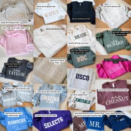Personalized Mama Est Sweatshirt with Kid Names on Sleeve, Mothers Day Gift, Birthday Gift for Mom, New Mom Gift, Minimalist Mom