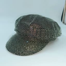 Rhinestone Baseball Cap Ladies Hip Hop Hat Sparkling Full of Diamonds Cool Fashion European and American Style Peaked Cap Ladies