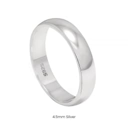 Custom Engrave Real Pure 925 Sterling Silver Rings For Women And Men Simple Couple Ring Smooth Wedding Band For Lovers Jewelry