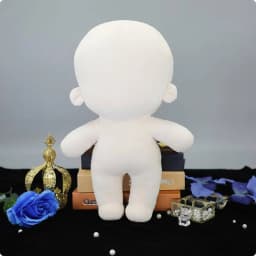 Blank Soft Doll Ivory Soft Doll Body Kids Toy Soft Cuddly