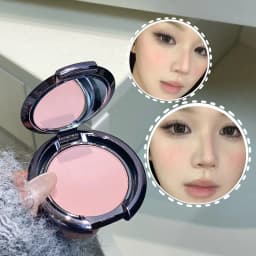 Herorange Velvet Soft Blush Non-Caking Buildable Color for All Skin Tones Beginner Daily Party Cheek Cosmetic