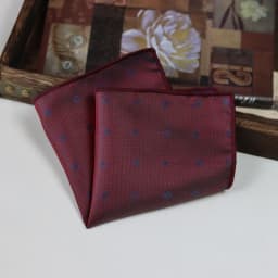 24cm Elegant Brown Pocket Square Mens Polyester Block Paisley Soft Handkerchief Wedding Party Suit Accessories Cravat Neckwear