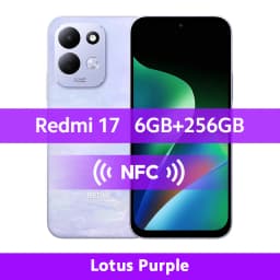 New Xiaomi Redmi 17 4G Smartphone Global Version 6.9" Display 120Hz 7500mAh 45W Turbo Charging 50MP Camera MTK Helio G91-Ultra C