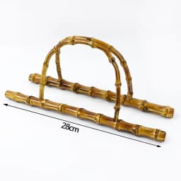 1-5Pcs 28/30cm Deepeel Purse Handle DIY Replacement Bamboo Bag Strap Handles Shoulder Belt for Handbag Making Accessories