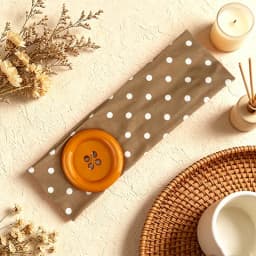 Dopamine Large Button Wave Dot Elasticity Headband Fashion INS Style Elastic Headband Sports Fitness Sweat-absorbent Hairband