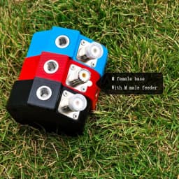 Standard M10 thread - MA-06 shortwave antenna base kit with 3/8 female to M10 male