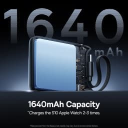 Baseus 5W Magnetic Wireless Charger For Apple Watch USB-C Built-in Cable For Apple Watch S1-S10 SE SE2 Ultra2