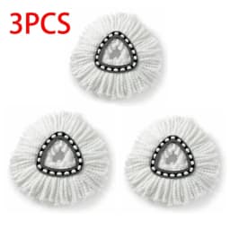 360 Rotating Mop Head for Vileda Wring Mopping Replacement Clean Microfibre Mop Refill Head Household Cleaning Tools Accessories