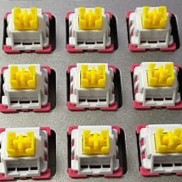 LEOBOG Nimbus V3 Keyboard Switch 5-Pin Linear Switches 28g POM Super Smooth Fine Lubrication Custom Mechanical Keyboard Switches