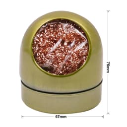 Soldering Iron Tip Cleaner Desoldering Cleaning Ball Tin Remover Soldering Iron Mesh Filter Welding Metal Wire Stand Steel Ball