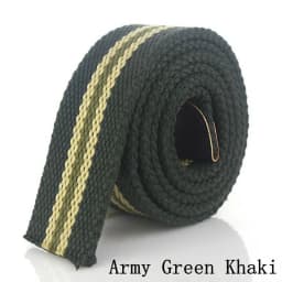 Belts For Man Canvas Belt Width 3.8cm Thickness 4mm Country Style Western Wear Belt Jeans Belts Fashion Belts (No Buckle)