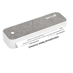 A4 Portable Thermal Printer Bluetooth & USB Photos TXT Word PDF Document Printing Compatible with Android, iOS, Windows Systems