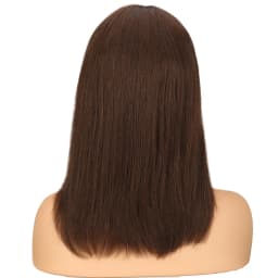 4# Chocolate Brown Colored Human Hair Wigs For Women 13X5 Straight Lace Front Wigs 30 Inch Highlight Remy Brazilian Hair Wigs