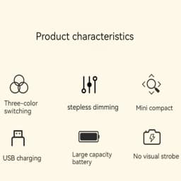 Touch Night Light Bedside Lamp Small USB Charging 3 Modes Dimming Table Lamp Bedroom Eye Protection For Kids Gift LED Book Lamp