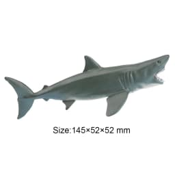 Toymany Simulation Blacktip Reef Shark Ocean Animal Model Toy Mini Figures Dolls Action Figurines Toys for Children Gift