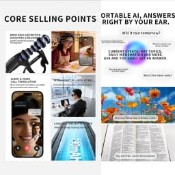 NEW CY03 Smart Glasses 800W HD Camera Intelligent AI Large Model Audio&Video Online Audio Call Translation Smart Touch Glasses