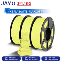 JAYO 3.3KG High Speed Matte  PLA=PLA Classic Filament 1.75mm 30mm/s - 600mm/s Print Range High Flow Speedy PLA Printer Filament