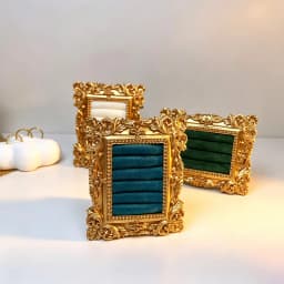 Jewelry Display Stand Vintage Photo Frame Ring Tray Jewelry Store Storage Booth Display Photography Display Item Prop