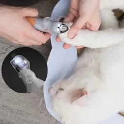 LED Pet Nail Clippers for Dogs & Cats, Professional Safe Pet Claw Cutter with LED Light to Avoid Quick, Sharp Blade Pet Grooming