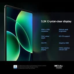 2025 Xiaomi Pad 8 Pro Tablet 11.2-Inch 3.2K Display Snapdragon 8 Ultra Edition Xiaomi Hyperos 3 144Hz