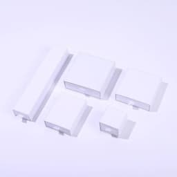 12Pcs Kraft Jewelry Packaging Drawer Boxes Ring Earrings Necklace Pendant Jewelry Accessories Organozer Packaging Display Case