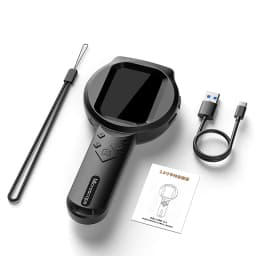 100X Portable Digital Magnifier 1080P HD Microscope 2.8-inch IPS Handheld Mignifying Glass for Electronics Repair Check Jewelry