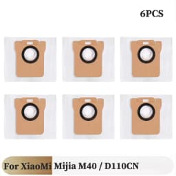 For Xiaomi Mijia M40 / D110CN Robot Vacuum Spare Parts Main Side Brush Hepa Filter Mop Cloth Dust Bag Accessories Replacement