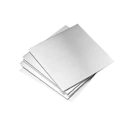 99.99% Pure Tin Stannum Sn Sheet Foil Plate Thickness 0.02mm To 10mm