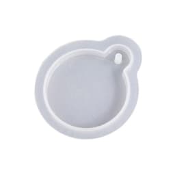 Round Oval Heart Listing Silicone Mold Handmade Necklace Mold Suitable for Craf