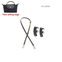 Genuine Leather Shoulder Strap Fit For Longchamp Mini Le Pliage Punch Free Crossbody Bag Strap Accessories