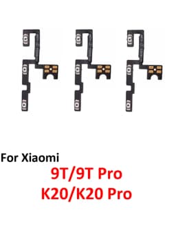 For Xiaomi Mi 9T Pro Phone New Power Volume Button On Off Up Down External Key Internal Flex Cable Parts For K20 Pro Black Blue