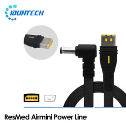 CPAP Machine Power Cord DC5521 For BMC ResMed Philips Travelling on Airplane Train Vehicle Vacation Holiday