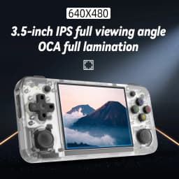 ANBERNIC RG35XX H Handheld Game Console Linux 3.5 inch IPS Screen H700 Retro Video Games Player 3300mAh 64G 5528 Classic Games