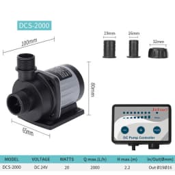 Jebao MDP DCS 2000-20000L/H DC Pump Water Dispensing Wave Making Inverter Submersible WiFi Pumps For Fish Tank Aquarium