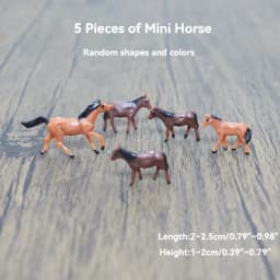 1 to 10pcs 1/87 Miniature Cow Ox Bull Cattle Figurines Farm Models Fairy Garden Sandbox Landscape Action Figures Toys Ornaments