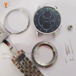 7750 case, M8607 case, watch case, watch accessories, sapphire mirror stainless steel case.