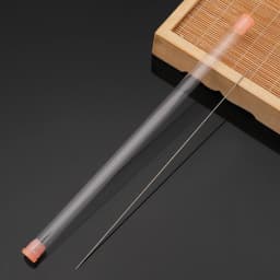 1-7Pcs 0.3-0.9mm Stainless Steel Beading Needles Easy Thread String Cord Test Tube Packaging Pins For DIY Jewelry Making Tools