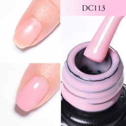 Mtssii 7ml Glitter Rubber Base Gel Polish Gold Sequins Pink White Base Gel Top Coat Soak Off UV LED Nail Art Varnish Manicure