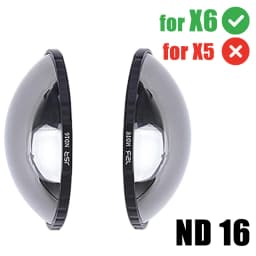 For Insta360 X6 X5 ND Filters ND16 ND32 ND64 Cinematic Motion Blur Tempered Glass Filter For Insta 360 Action Camera Accessories