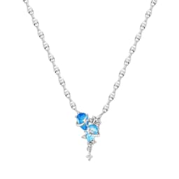 2026 Original 925 Sterling Silver Planet Necklace Love Heart Zircon Inlaid Romantic Fashion Fine Jewelry Party Gifts for Women