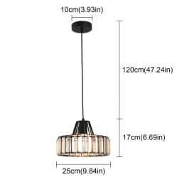 Modern Crystal Ceiling Lamp Led Hanging Lights Home Appliance Dining Room Nordic Loft Chandelier Bedroom Bedside Decora Fixtures