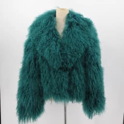 PINK JAVA QC23050-2 new arrival real mongolia sheep fur jackets women winter fur coat wholesale hot sale