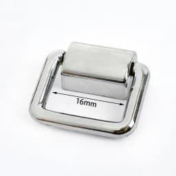 5/10/20Pcs 15/16/19mm Metal D Ring Buckles Bag Side Clips for Handbag Chain Handles Connector Bags Strap Hardware Accessories