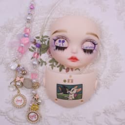 ICY DBS Blyth 1/6 Hand Painted Makeup Panel White and tan skin frosted Skin with Screws and Cute String DIY Toy SD