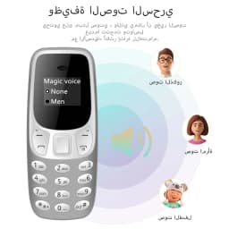 SERVO BM10 Super Mini Mobile Phone Dual SIM Magic Voice Dial Bluetooth Earphone Auto Call Recording Blacklist Mp3 2G Cellphones