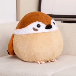 35/40cm Cute Sparrow Crow Plush Toy Standing Stuffed Bird Animal Doll Soft Shaped Lifelike Children Toys