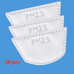 Dustproof PM2.5 Replaced Filters For Transparent Protective Full Face Shield Windproof Anti-Dust Mask Anti-splash Safety Glasses